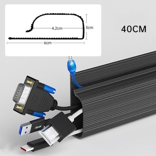 Under The Desk Wire Rack Computer Storage Slot