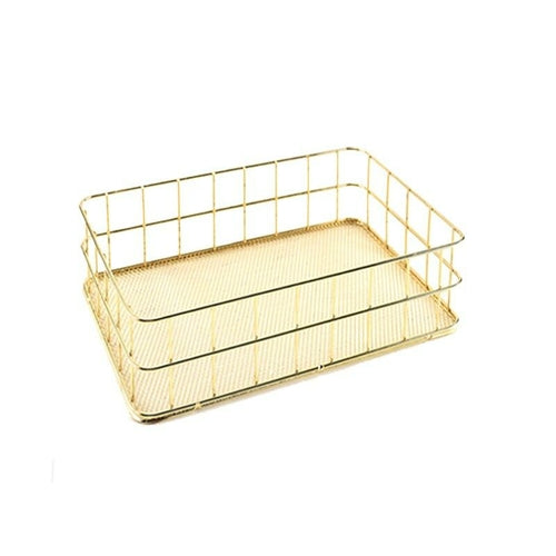 Wrought Iron Kitchen Seasoning Storage Basket