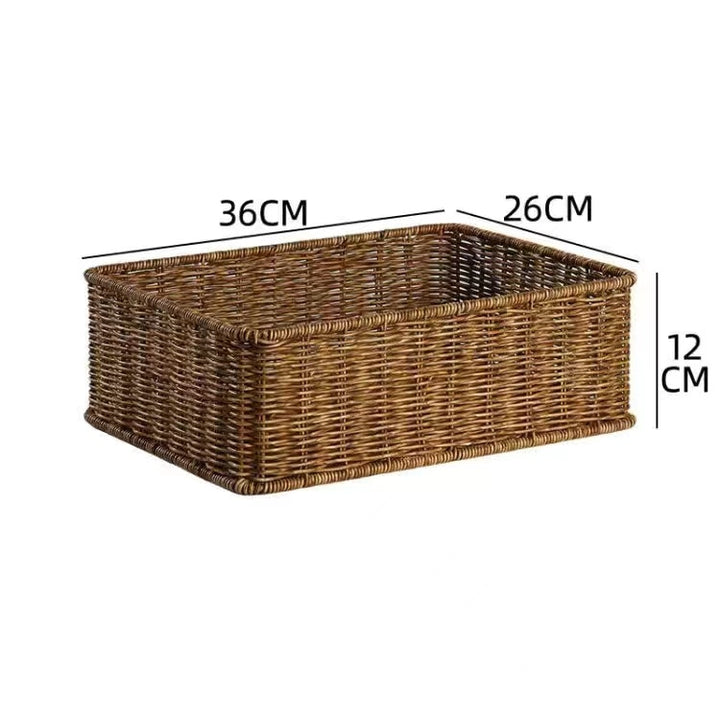 Hand Woven Wicker Basket