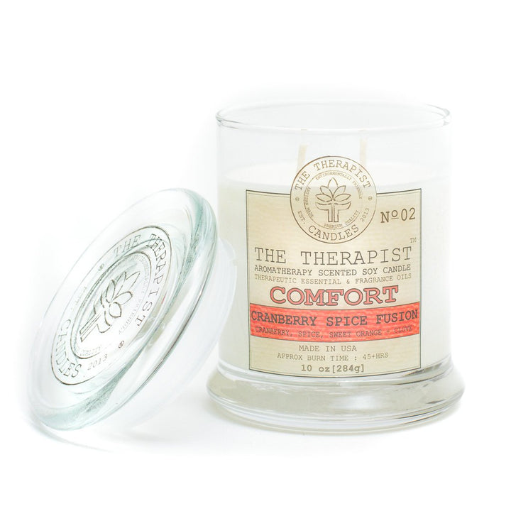 The Therapist Cranberry Spice Fusion Soy Candle