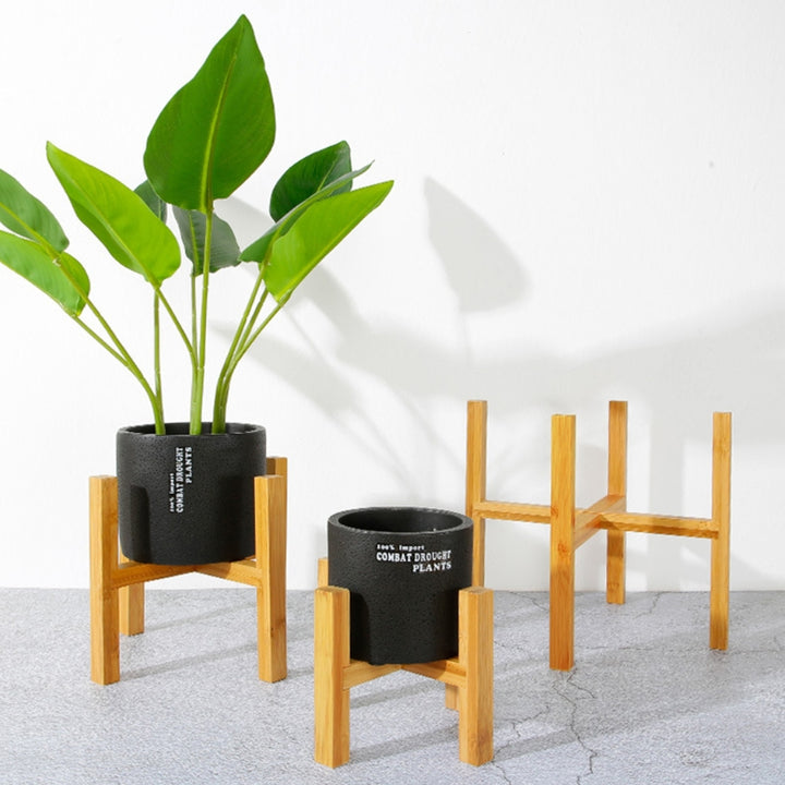 Four-legged Wood Flower Pot Holder